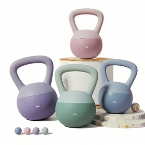 Silent Soft Kettlebell - Leak Proof Design for Home Office, Perfect for Arm Toning, Hip Sculpting & Deep Squat <b>Strength</b> <b>Training</b> - Product Image 2