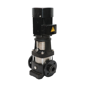 Système de pompe centrifuge verticale multi-étages à haute efficacité personnalisable, pompe de surpression industrielle pour l'alimentation des bâtiments - Product Image 1