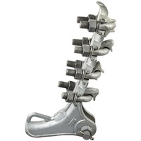 Pince de suspension NLL NLD galvanisée à chaud pour ligne de transmission aérienne, pince d'ancrage de terminaison, accessoires de quincaillerie pour poteaux électriques