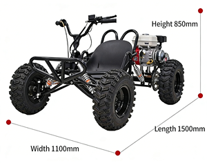 Karting populaire tout-terrain confortable pour adultes, idéal pour les sorties en campagne, les loisirs, la conduite sportive et les excursions. - Product Image 4