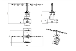Plataforma Robótica de Investigación Móvil de Doble Brazo de Alta Precisión para Exteriores/Interiores con Validación de Algoritmos Acelerados para Fines Científicos - Product Image 3