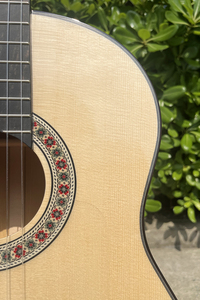 Guitare classique Aiersi tout bois massif <span class=keywords><strong>flamenco</strong></span> 39 pouces à vendre Instrument professionnel pour les amateurs de musique - Product Image 6