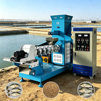 Machine à haute capacité entièrement automatique TRQT, capacité de 600 kg/h, en acier au carbone, pour snacks soufflés au maïs, aliments pour poissons soufflés, ligne de production 380V, 6 moules