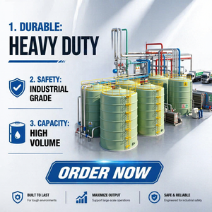 Tanques de Almacenamiento de Productos Químicos de Alta Resistencia, Recipiente de GRP con Garantía de Más de 5 Años, Dimensiones Personalizadas para Fluidos Industriales Corrosivos - Product Image 1