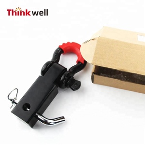 Cote de récupération d'accessoires automobiles 4x4 avec barre de <span class=keywords><strong>remorquage</strong></span> d'arc attelage de récepteur hors route en acier au carbone - Product Image 3