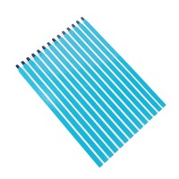 Ruban adhésif double face découpé à la forme en PET acrylique bleu, haute viscosité, sans résidus, faible bruit, pour réparations de batteries de téléphones et de bords d'ordinateurs portables