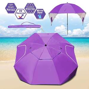 Sombrilla de Playa Plegable, Portátil, Ecológica y Moderna, con Protección UV, para Deportes y Actividades al Aire Libre - Product Image 3