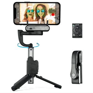 <span class=keywords><strong>Hohem</strong></span> iSteady Q selfie stick support de selfie réglable support extérieur pliable <span class=keywords><strong>stabilisateur</strong></span> universel diffusion en direct photographie vlog - Product Image 1