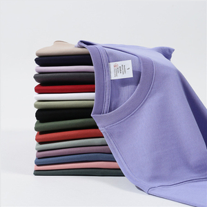 MT2682 Nouveautés printemps-été T-shirts de haute qualité 5XL 260 Gsm 100% coton T-shirts slim fit - Product Image 1