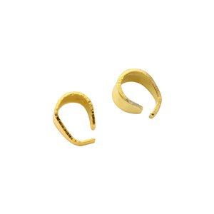Anillos de Moda en Tono Dorado, Diseño Geométrico Abierto, Apilables, Minimalistas, Accesorio de Joyería Unisex - Product Image 5