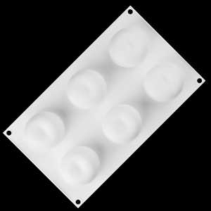 Molde de Silicona para Pastel en Forma de Manzana de 6 Cavidades, Antiadherente, Libre de BPA, Platino LFGB, de la Fábrica MUYULINS - Product Image 6