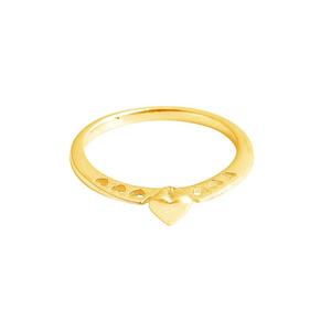 Bague en argent sterling 925, anneaux en forme de cœur, bijoux faits à la main, commande en vrac, vente en gros - Product Image 1