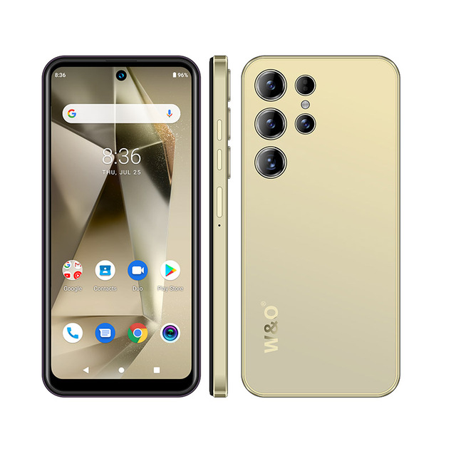 W&O X500 6.5 Inch 4G LTE Network 3GB 32GB Unlocked Dual SIM Cheap Android 10 3800mAh Big Battery Smart Phone