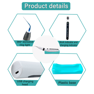 Activador Dental Ultra LED de alta calidad con puntas, activador sónico de odontología recargable por USB para Canal radicular Endo, 6 uds. - Product Image 2