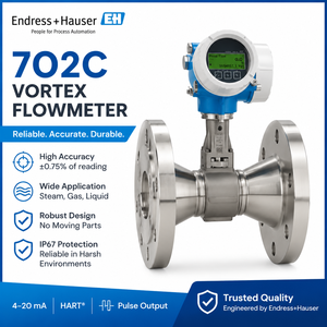 Medidor de Flujo Endress Hauser 7O2C, Dispositivo de Medición de Flujo para Procesos Industriales E+H - Product Image 1