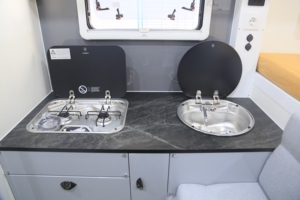 Ecocampor - Caravana Moderna de Alta Calidad para Camionetas, Ligera, 4x4, Deslizable, Tienda de Campaña para Camioneta, Capacidad para 3 Personas - Product Image 5