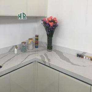 Pietra HD pietra <span class=keywords><strong>di</strong></span> quarzo cinese banco <span class=keywords><strong>cucina</strong></span> produttore Venus Calacatta pietra <span class=keywords><strong>di</strong></span> quarzo bianco lastra <span class=keywords><strong>di</strong></span> pietra - Product Image 5