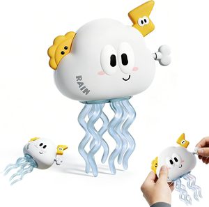 Jouet mécanique à remonter EPT Nuage de pluie méduse, sans piles, dansant et coulissant, pour enfants - Product Image 1