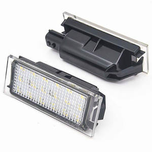 Nuova Luce Targa a LED per <span class=keywords><strong>Renault</strong></span> Clio Laguna 2 Megane 3 Twingo Master Vel Satis Wind Trafic <span class=keywords><strong>Twizy</strong></span> 12V 3W - Product Image 2