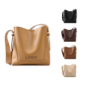 Sac à main de luxe avec poignée supérieure et cadenas à logo personnalisé Sacs fourre-tout en cuir végétalien pour femmes à la mode Sacs pochettes classiques pour femmes OEM ODM - Product Image 1
