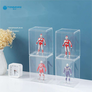 Boîte de présentation en <span class=keywords><strong>plastique</strong></span> transparent empilable <span class=keywords><strong>avec</strong></span> <span class=keywords><strong>couvercle</strong></span> pour figurines et voitures miniatures - Product Image 5