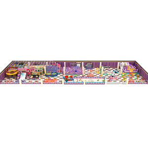 Aire de jeux intérieure commerciale personnalisée, maison interactive de simulation, équipement de jeux intérieur, zone de jeux intérieure avec trampoline - Product Image 5