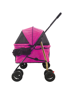 Xe đẩy vật nuôi di động với khung ống sắt - Product Image 4