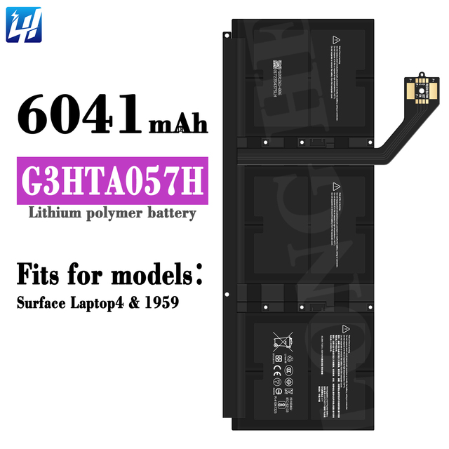 Replacement Laptop Battery G3HTA057H for Microsoft Surface Laptop 4/1959 Notebook Battery