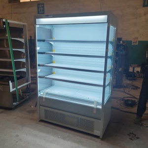 Cắm trong đa-sàn thương mại mở Cooler làm mát bằng không khí nước bị làm lạnh Showcase hiển thị tủ lạnh cho nhà hàng thiết bị - Product Image 6