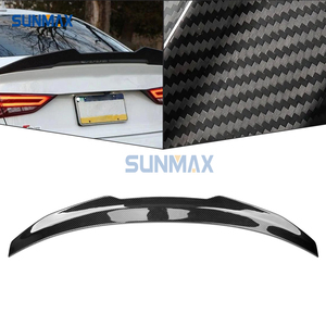 Sunmax สปอยเลอร์ปีกหลังรถสปอยเลอร์คาร์บอนไฟเบอร์แห้งสำหรับรถ Audi <span class=keywords><strong>A3</strong></span> <span class=keywords><strong>S</strong></span> <span class=keywords><strong>line</strong></span> S3 RS3ซีดาน2013-2020อุปกรณ์เสริมภายนอกรถยนต์ - Product Image 3