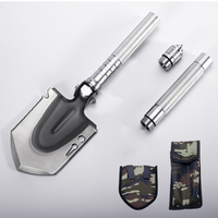 Pelle tactique pliante pour l'extérieur Grand Harvest pour le camping, la randonnée et la survie