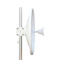 Antenne parabolique mini 2,3-2,7 GHz 0,6 m 24 dBi pour ubnt rocket m2 et ac