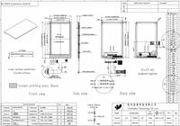 Nueva Pantalla Táctil LCD TFT Capacitiva de 4 Pulgadas 16:9 con Interfaz USB para Cargadores de Vehículos Eléctricos Médicos, Resolución 1280x800
