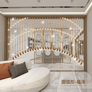 Rèm cửa pha lê đính hạt thiết kế mới 2025 bán chạy, dùng trang trí đám cưới & làm vách ngăn cửa sổ, cửa ra vào, phòng - Product Image 4