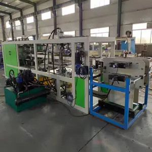 Automatische Multi-Station Vacuüm Wegwerp Plastic Zaaibak Blistermachine Bloempot Thermovormende Machine