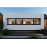 Ventanas Corredizas de Aluminio con Doble Acristalamiento, Resistentes a Huracanes, Eficientes Energéticamente, con Diseño Moderno para Uso Exterior y en Hoteles, Certificadas por NFRC