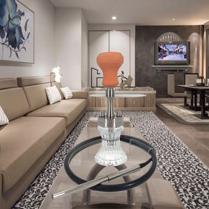 Mini narguilé <span class=keywords><strong>chicha</strong></span> personnalisé portable 30cm <span class=keywords><strong>Allemagne</strong></span> aluminium Shisha tasse fumer narguilé ensemble fumer Shisha kit - Product Image 1