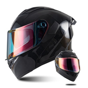Jiekai Yeni Gelen Renkler DOT Onaylı ABS Yüksek Kaliteli Tam Yüz Açılır Kapanır Modüler Motosiklet Kaskı Çift Vizörlü - Product Image 5