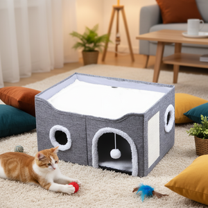 Luxury Modern Eco-friendly Portable Pop-up Rectangular Waterproof <strong>Dog</strong> and Cat Resting <strong>Bed</strong> - Product Image 4