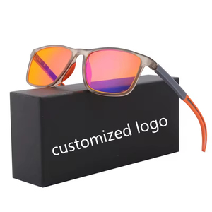 Aide au sommeil Anti-fatigue oculaire Maux <span class=keywords><strong>de</strong></span> tête pour ordinateur Gaming TV UV Éblouissement flexible TR cadre teinte orange Lunettes bloquant la lumière bleue - Product Image 4