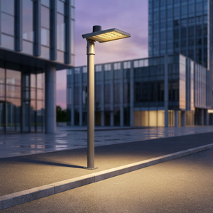 Lampadaire LED extérieur étanche pour route 35W 50W IP66 Boîtier en aluminium Détecteur de mouvement Alimentation CA Garantie 3 ans FL-LD-H - Product Image 1