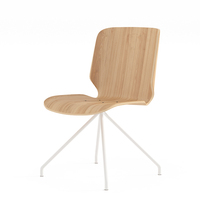 Luoshan — chaise en bois 9 places, personnalisée, minimaliste, pour l'étude, plusieurs usages, entraînement, empilables, pour réunion et invités