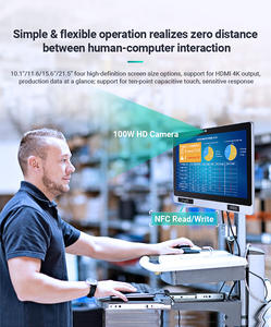 15.6 21.5 "PCAP Touch Painel <span class=keywords><strong>Industrial</strong></span> PC Integrado 2MP Câmera Rfid Reader e Barcode Scanner para <span class=keywords><strong>Industrial</strong></span>/Médico/Varejo - Product Image 6