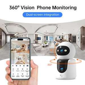 <span class=keywords><strong>Cam</strong></span>éra de sécurité Wifi <span class=keywords><strong>2k</strong></span> intérieure PTZ 360° °   <span class=keywords><strong>Cam</strong></span>éra de surveillance intelligente à vision nocturne couleur avec détection humaine par IA pour la maison, les bébés et les animaux domestiques - Product Image 6