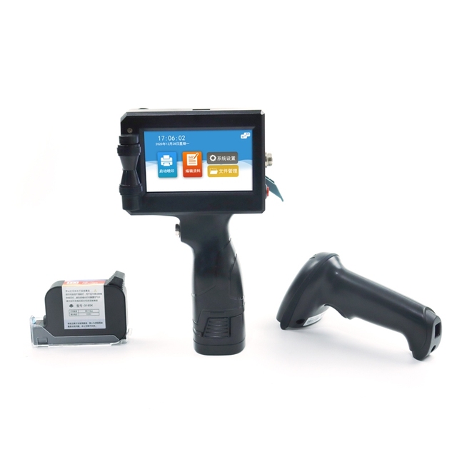 Chinese D10s Handheld Wireless Inkjet Printer for Label Flex Egg T-Shirt DTG Date Coding Machines