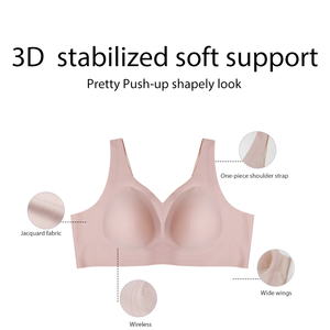 Reggiseno Senza Fili Comfort Quotidiano, Intimo Senza Cuciture con Supporto Completo, Tessuto Traspirante in Modal per Donna - Product Image 3