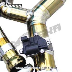 Sistema de Escape Catback Personalizado con Válvula para M5/M6 F90 LCI 4.4TT 2018-2024, Titanio Boska de 1.2mm de Espesor, Puntas MP Soldadas TIG de Alta Temperatura - Product Image 4