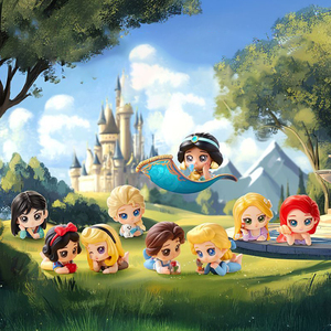 MINISO <span class=keywords><strong>Disney</strong></span> Boîte Mystère <span class=keywords><strong>Figurines</strong></span> Jouets Surprise <span class=keywords><strong>Princesses</strong></span> <span class=keywords><strong>Disney</strong></span> Collection Sieste de l'Après-Midi - Product Image 2