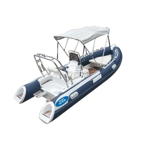CE 4,8m Rib 480 Hypalon Starre Aufblasbare Boot China Rib Boote Mit <strong>Flexiteek</strong> Zum Verkauf - Product Image 2