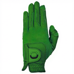 Gants de golf imperméables en cuir véritable avec paume texturée, poignet élastique, design décontracté pour un confort de niveau professionnel - Product Image 4